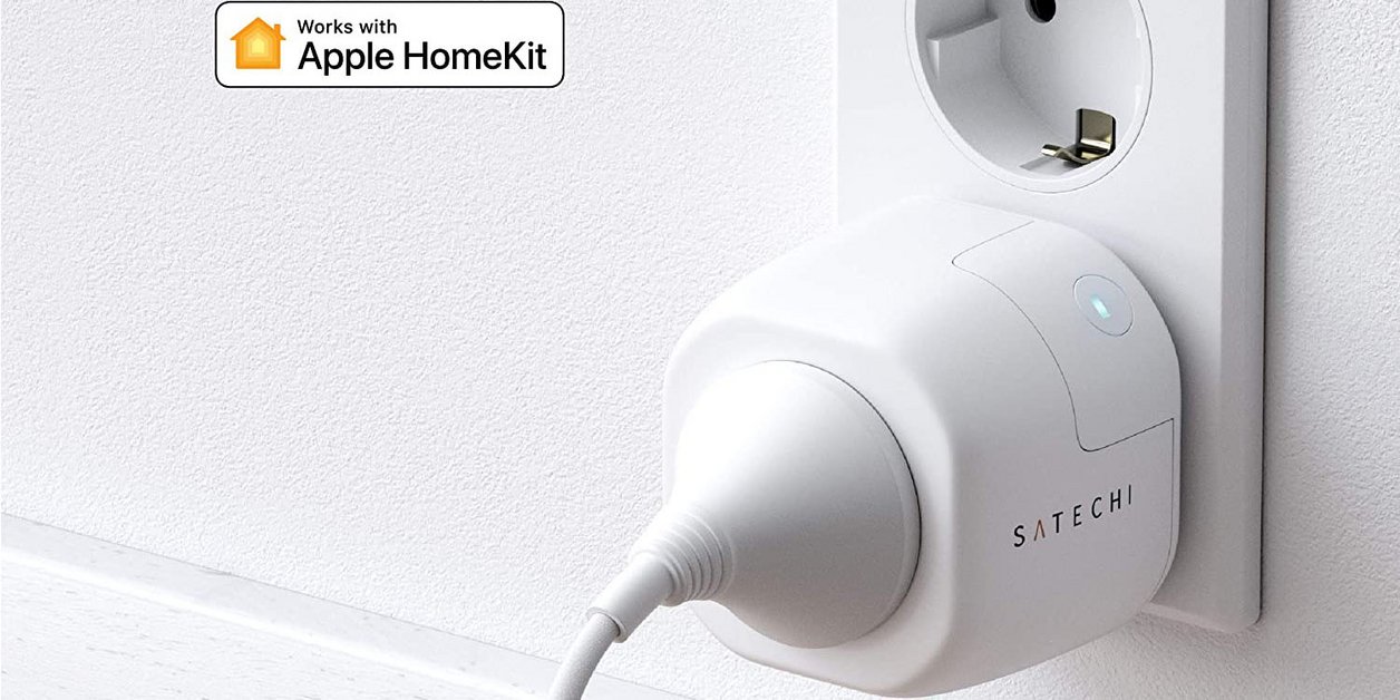 HomeKit SATECHIs Smarte WiFi Steckdose mit EchtzeitEnergieverbrauchsüberwachung