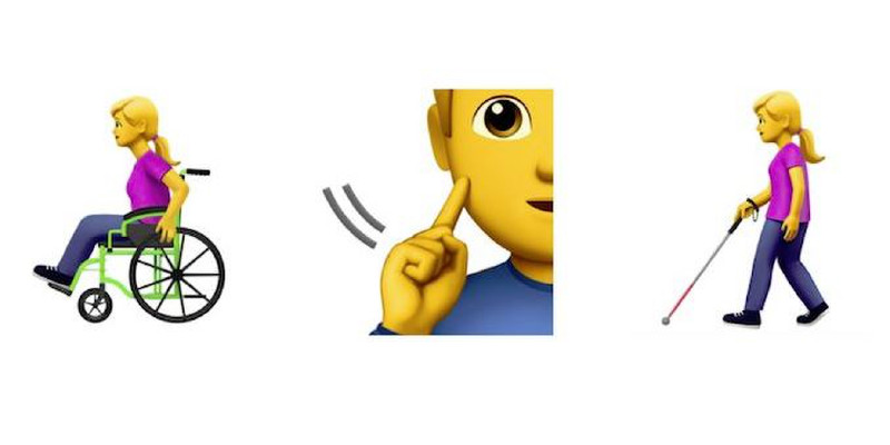 Unicode Consortium: Apple schlägt behindertengerechte Emojis für 2019 vor