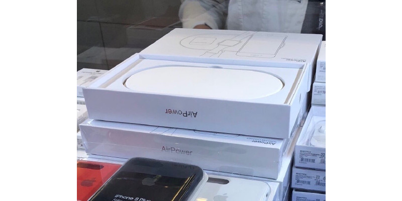 Fake? Händler in Wien hat die Ladematte AirPower im Schaufenster