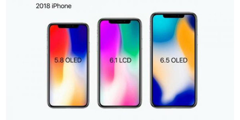 Alle drei 2018er-iPhones mit Face ID & Gesichtserkennung am iPad