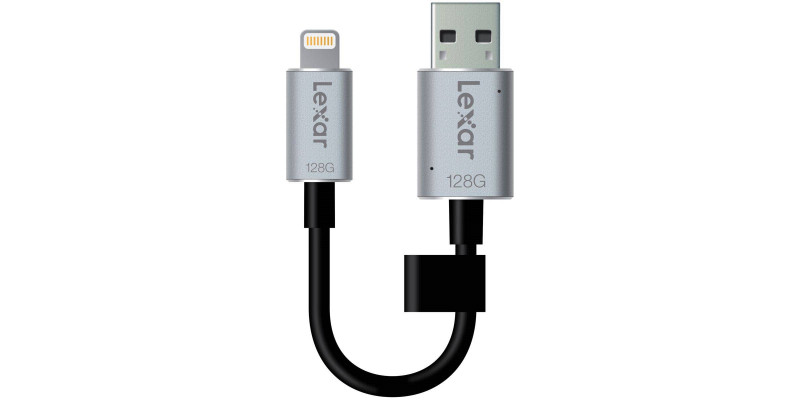Zum halben Preis - Lexar JumpDrive C20i 128GB Speichererweiterungs- und USB-Stick für iOS Geräte
