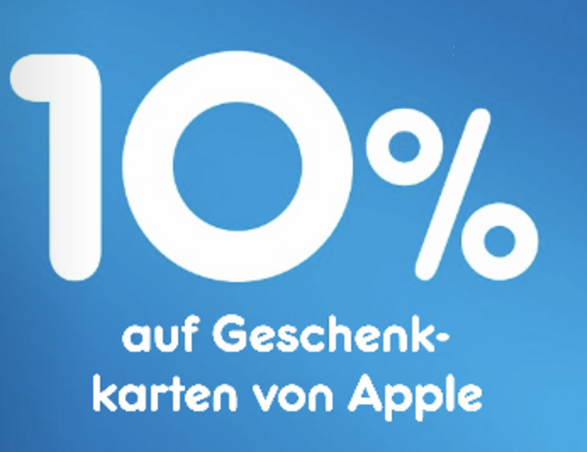 Kaufland: 10 Prozent Coupon beim Kauf von Apple Geschenkkarten