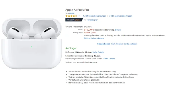 Apple bietet Kopfhörer mit Rabatt an, bevor neue Modelle kommen könnten