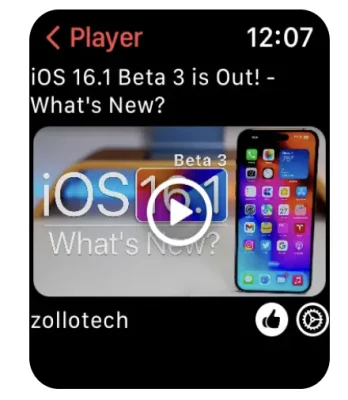 WatchTube: YouTube-Client für die Apple Watch geht offline