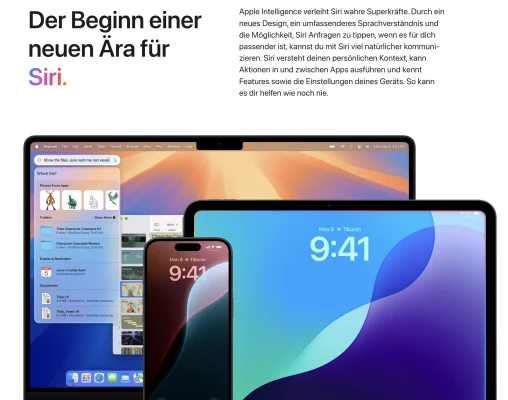 „Der Beginn einer neuen Ära für Siri“ wurde verschoben – Apple passt seine Webseite an