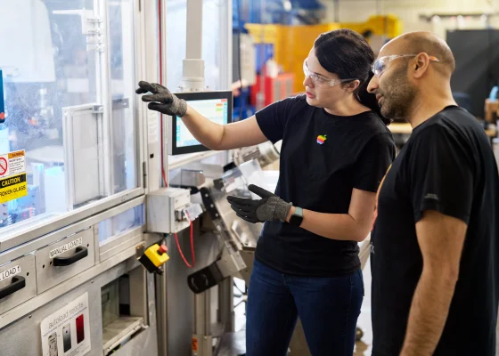 Apple verwendet ab 2025 für Batterien, Magnete und Leiterplatten zu 100 Prozent recycelte Materialien