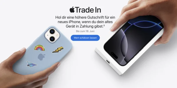 „Trade In“: Apple erhöht bis Mitte Juni die Gutschriften für alte iPhones