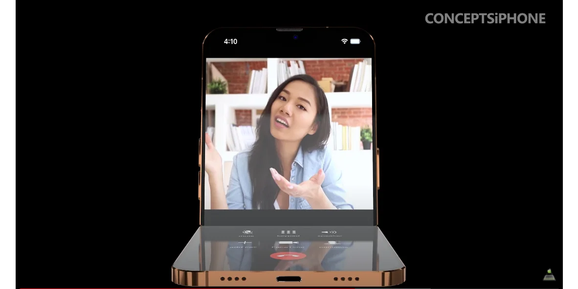 Introducing "iPhone Flip": ConceptsiPhone zeigt faltbares iPhone im Flip-Style
