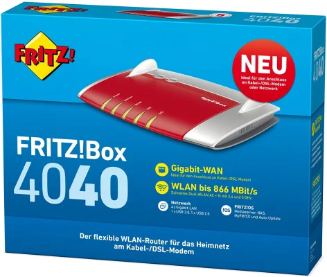 Triband & Wi-Fi 6: AVM verkauft die Fritz!Box 4060 nun auch auf dem deutschen Markt