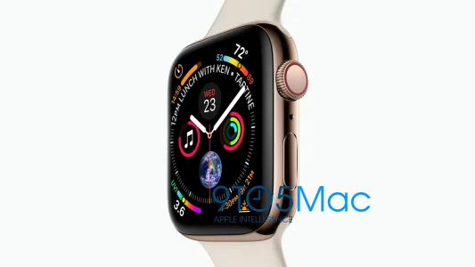 Apple Watch Series 4 Foto ebenfalls geleakt - größeres Display und goldfarben