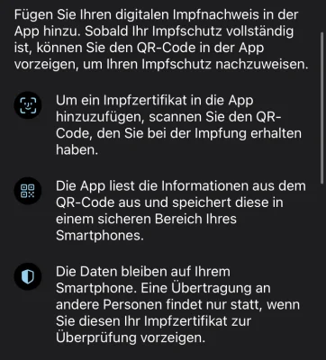 Neue Version der Corona-Warn-App bringt digitalen Impfnachweis auf das iPhone