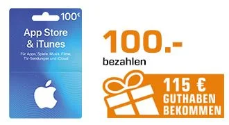 Bonusguthaben für iTunes-Karten: 15 Prozent extra bei Rewe & Saturn (Update)
