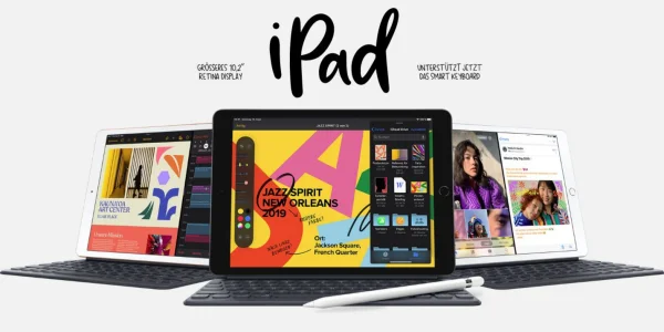 10,2 Zoll iPad bekommt mehr Arbeitsspeicher als sein Vorgänger