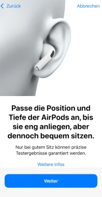 iOS Praxistipp: So funktioniert der Hörtest mit iOS 18.1 & den AirPods Pro 2