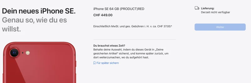 iPhone 14 & iPhone SE 3: Apple hat damit begonnen, die Verkäufe einzustellen (Update)