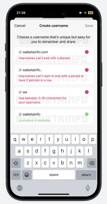 WhatsApp: Neue Beta führt Benutzernamen ein