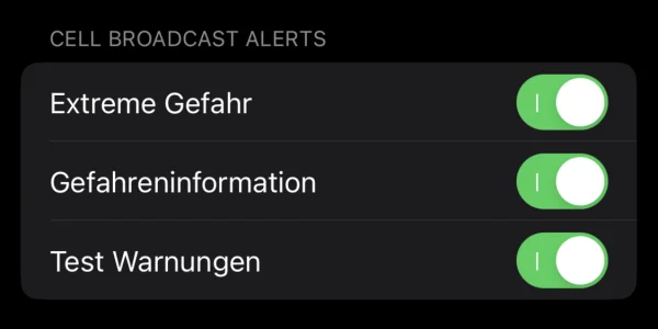 Warntag 2022: Handybesitzer werden per SMS über das Warnsystem "Cell Broadcast" informiert
