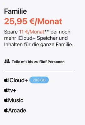 Apple One, Apple TV+ & Apple Arcade: Apple erhöht die Preise