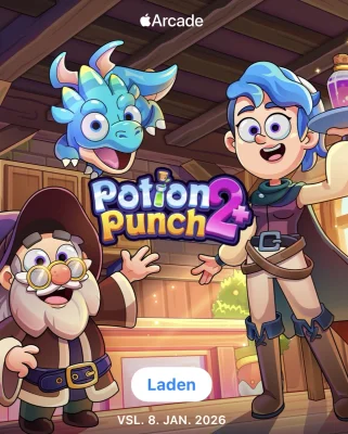 Apple Arcade: Apple veröffentlicht im Januar vier neue Spiele (Update)