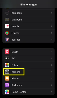 iOS 17-Praxistipp: Wasserwaage in der Kamera-App aktivieren