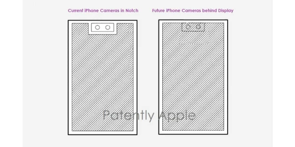 iPhone ohne Notch: Apple lässt sich TrueDepth-Kamera unter dem Display patentieren