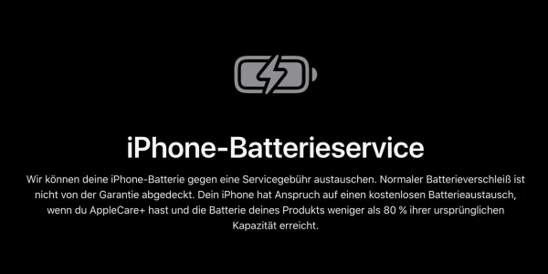 Akkutausch wird teurer: iPhone-Batterieservice kostet ab März 24 Euro mehr