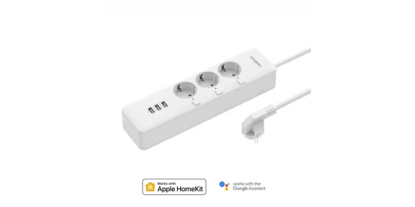 HomeKit-Steckdosenleiste von Koogeek mit Gutschein für nur für 41,99€