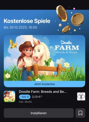 Gratis iPhone-Game der Woche: „Doodle Farm: Breeds and Beasts“ kostenlos im Epic Games Store