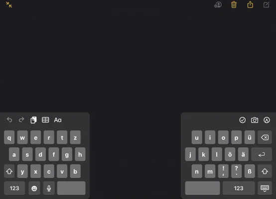 iPadOS-Tipp: So wird die schwebende Tastatur am iPad aktiviert