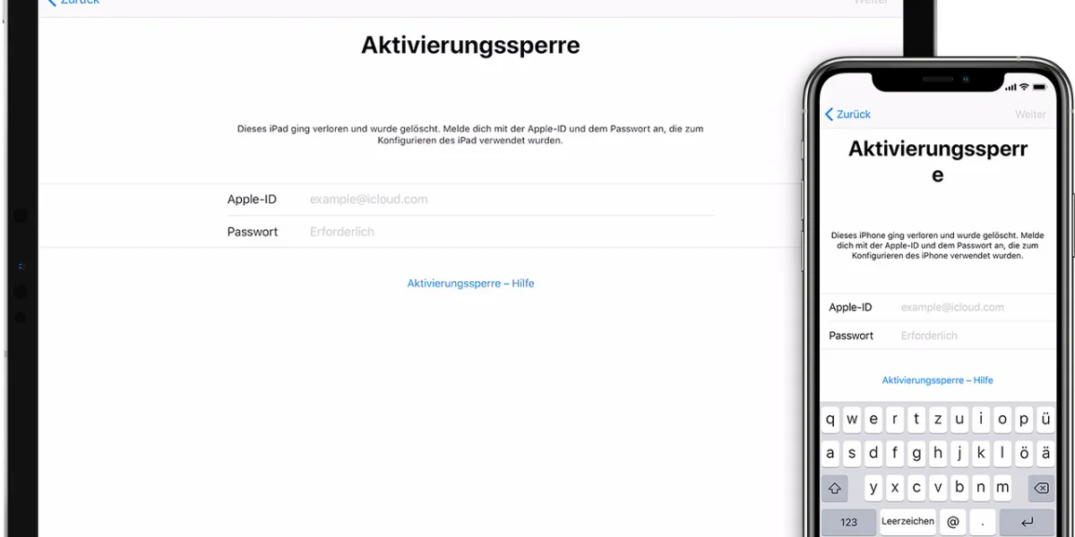 Apple nimmt Seite zum Entfernen der Aktivierungssperre in Betrieb