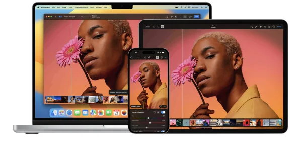 Photomator 3.1 unterstützt das Entfernen von Artefakten via Smart Deband