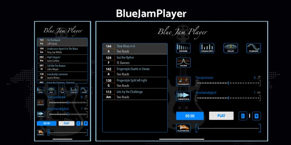 BlueJamPlayer - neue App für die Musiker unter uns