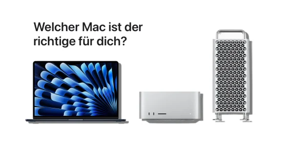 MacBook Air, Mac Studio und Mac Pro ab sofort im Handel erhältlich