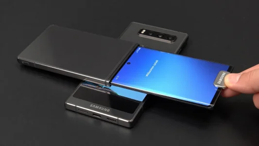 Samsung-Patent: Rollbares Smartphone mit beweglichen Kameras für schlankeres Design