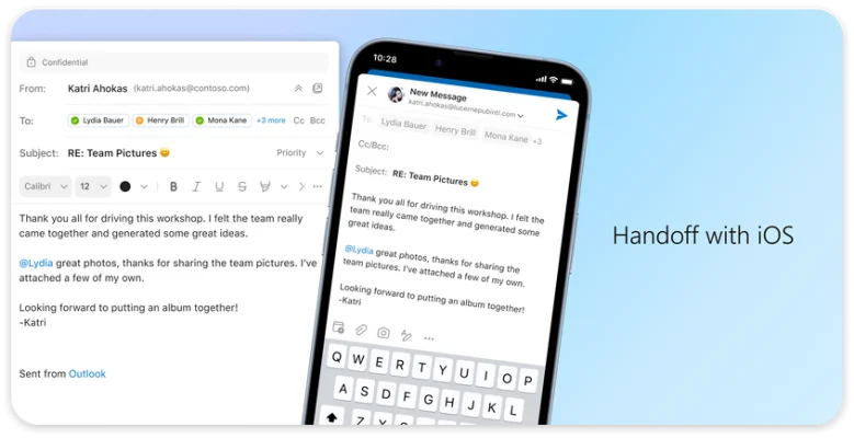 Outlook für macOS kann jetzt kostenlos verwendet werden