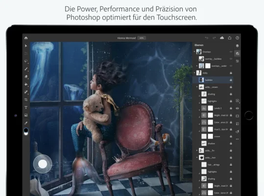 Adobe veröffentlicht Photoshop für das iPad