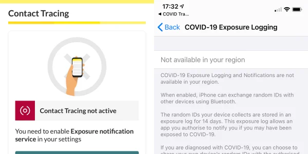 Vorsicht: iOS 14 Public Beta unterstützt (zurzeit) kein Contact Tracing