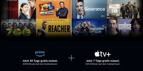 Amazon Prime Video: Apple TV+ kann in Deutschland ab sofort als Zusatz-Kanal gebucht werden