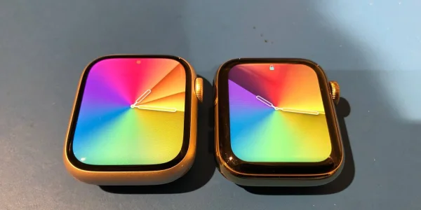 Series 6 vs. Series 7: Bilder zeigen direkten Displayvergleich