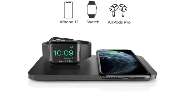 Coupon - Ladestation für das iPhone, Apple Watch und AirPods für nur 15 Euro