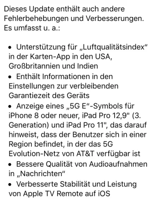 Apple veröffentlicht iOS 12.2 mit vielen Neuerungen & Bugfixes