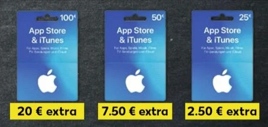 Bonusguthaben für iTunes-Karten: Bis zu 20 Prozent extra bei LIDL, Kaufland & Rossmann