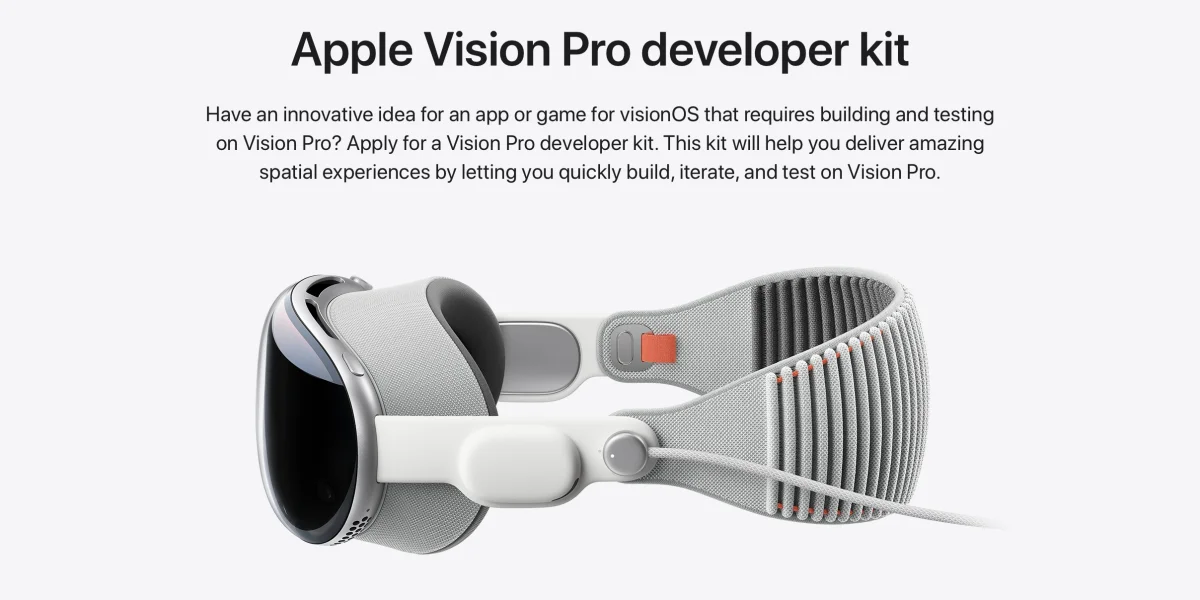 Apple Vision Pro: Testkits werden mit AirTags verfolgt