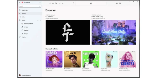 Für Windows: Apple Music, Apple TV und Apple Devices erhalten Updates