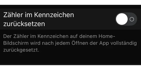WhatsApp Praxistipp: Zähler im Kennzeichen nicht zurücksetzen