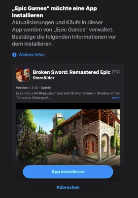 Epic verschenkt „Baphomets Fluch: Reforged“ für iPhone und iPad