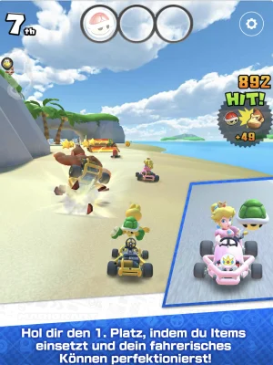 Nintendo veröffentlicht Mario Kart Tour kostenlos für iOS & Android