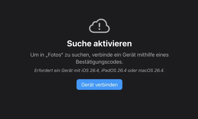 iOS 26.4, iPadOS 26.4 und macOS 26.4: So aktivierst du die Suche in der iCloud
