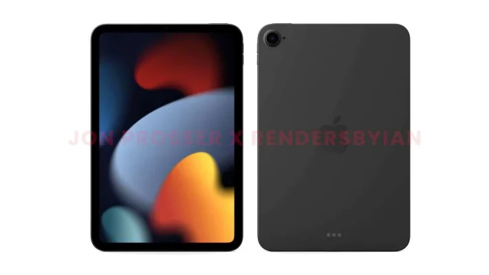 USB-C, neues Design & "Apple Pencil mini": FrontPageTech zeigt, wie das iPad mini 6 aussehen soll