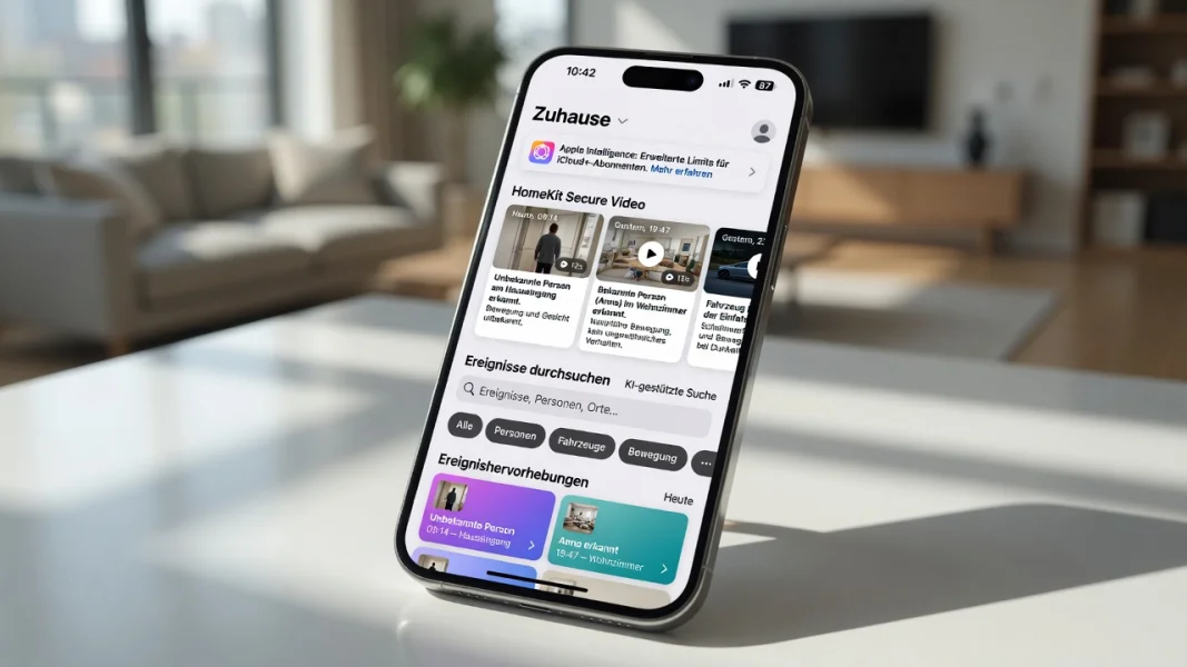 iOS 27: iCloud+-Kunden erhalten mehr KI-Nutzung und Smart-Home-Features